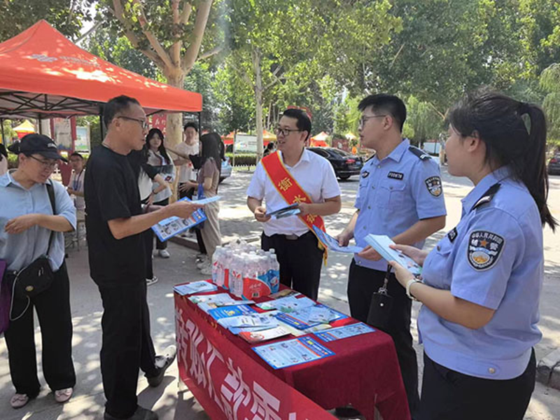 反詐宣傳進(jìn)校園1